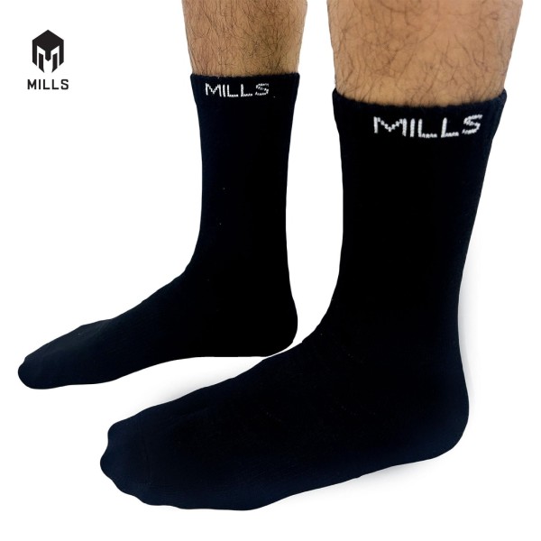 MILLS QUARTER SOCKS A1 2008 BLACK