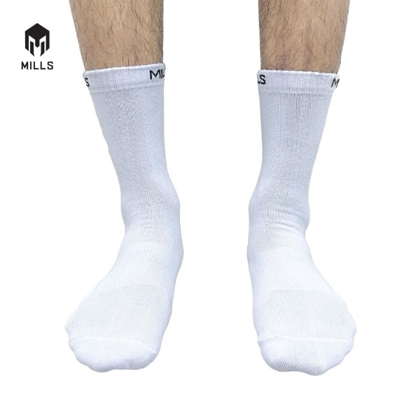 MILLS QUARTER SOCKS A1 2008 WHITE