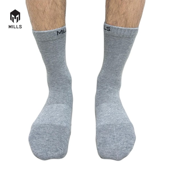 MILLS QUARTER SOCKS A1 2008 GREY