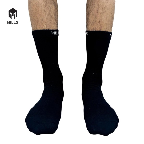 MILLS QUARTER SOCKS A1 2008 BLACK
