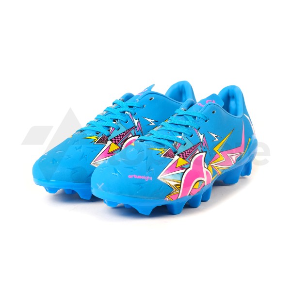 ORTUSEIGHT CATALYST THUNDERCLAP FG JR ROYAL BLUE/PINK/YELLOW