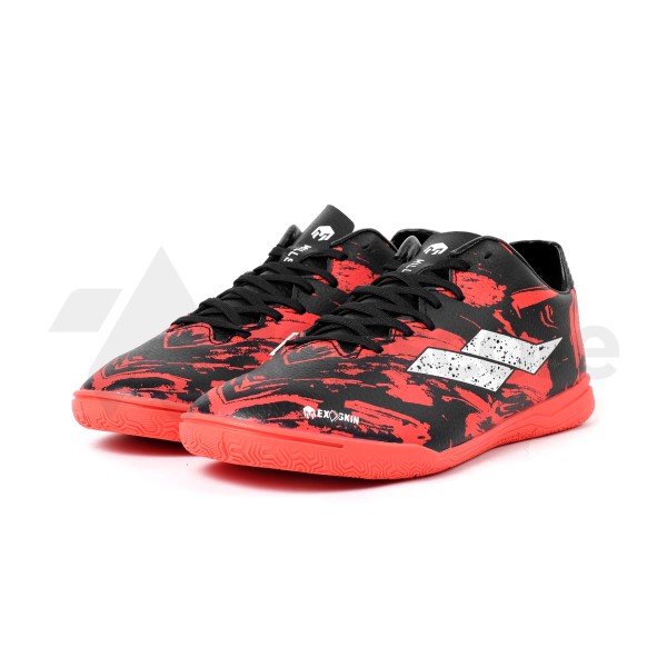 MILLS TROYA+ IN BLACK/WARMRED