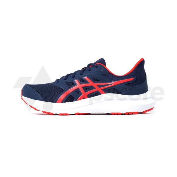 ASICS JOLT 4 MEN STANDARD - 1011B603-403 MIDNIGHT/ELECTRIC RED
