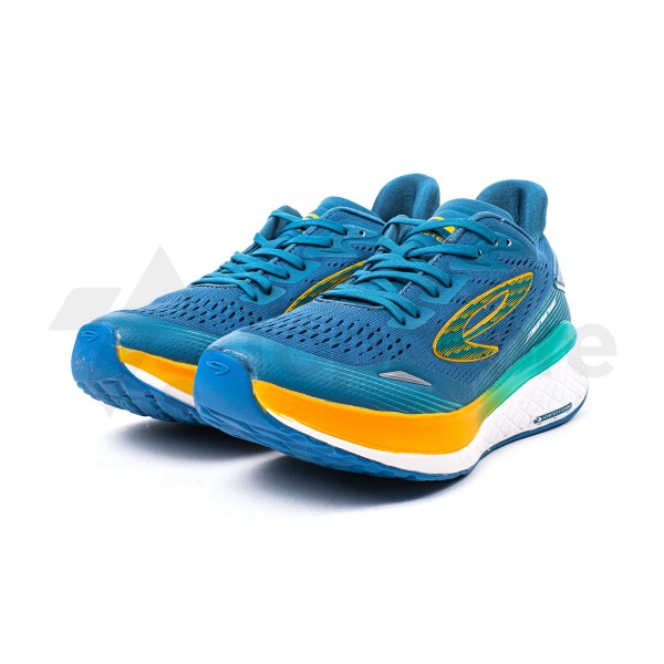 910 AURORUN NAVY/HIJAU-TEAL/ORANGE
