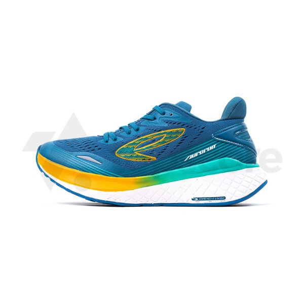 910 AURORUN NAVY/HIJAU-TEAL/ORANGE