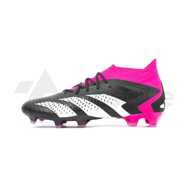 ADIDAS PREDATOR ACCURACY.1 FG - GW4569 CORE BLACK/CLOUD WHITE/TEAM SHOCK PINK 2