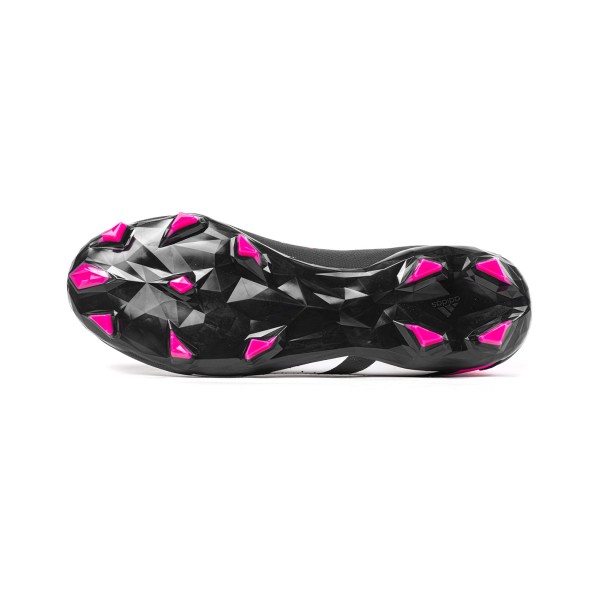 ADIDAS PREDATOR ACCURACY.3 L FG - GW4602 CORE BLACK/FTWR WHITE/TEAM SHOCK PINK 2