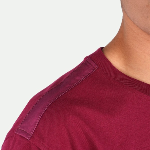 APPAREL JUARA BASIC JR PRIME POCKET TEE MAROON