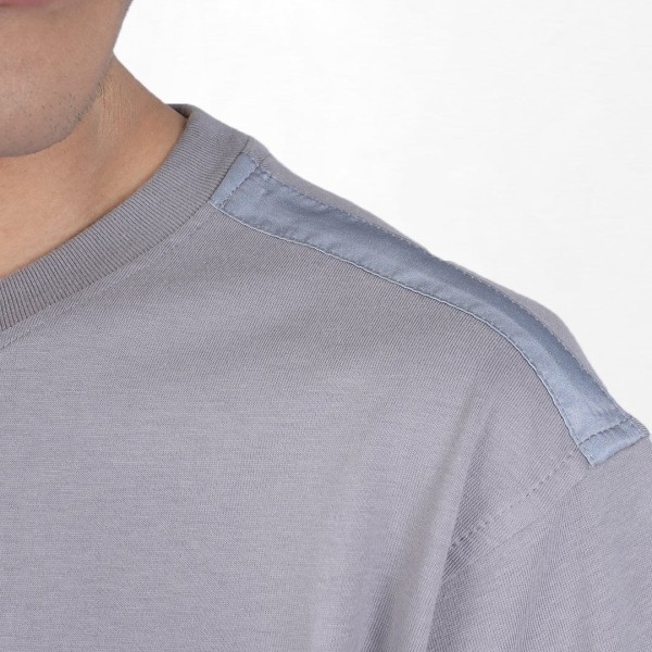 APPAREL JUARA BASIC JR PRIME POCKET TEE GREY