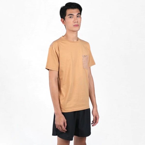 APPAREL JUARA BASIC JR PRIME POCKET TEE COFFEE