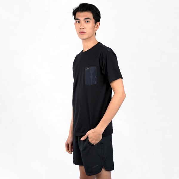 APPAREL JUARA BASIC JR PRIME POCKET TEE BLACK