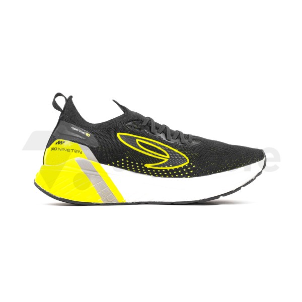 910 EKIDEN INFIKNIT HITAM/HIJAU-NEON