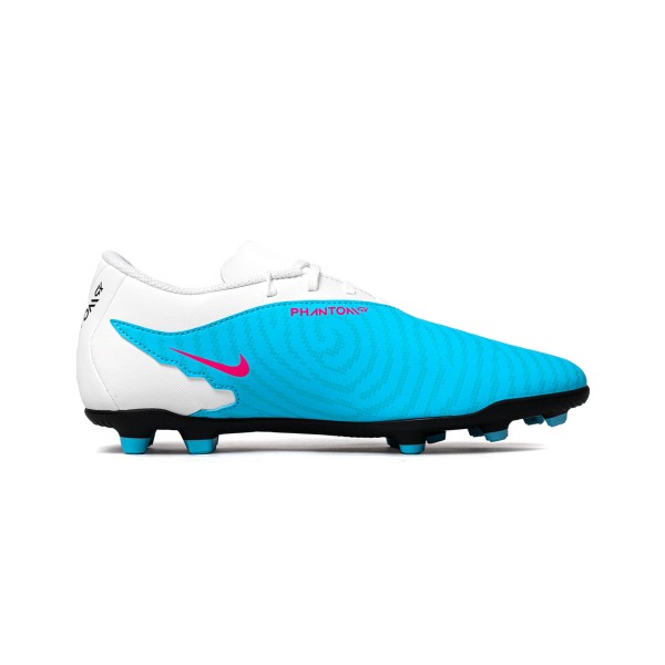 NIKE PHANTOM GX CLUB FG/MG - DD9483-446 BALTIC BLUE/PINK BLAST-WHITE BLEU BALTIQUE/BLANC/ROSE BLAST