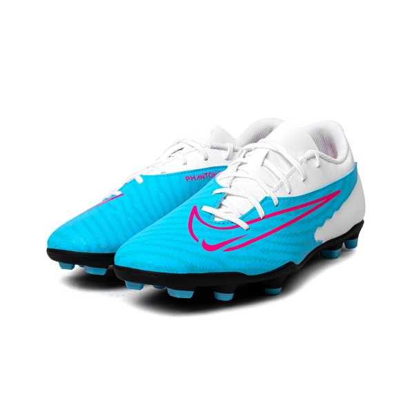 NIKE PHANTOM GX CLUB FG/MG - DD9483-446 BALTIC BLUE/PINK BLAST-WHITE BLEU BALTIQUE/BLANC/ROSE BLAST