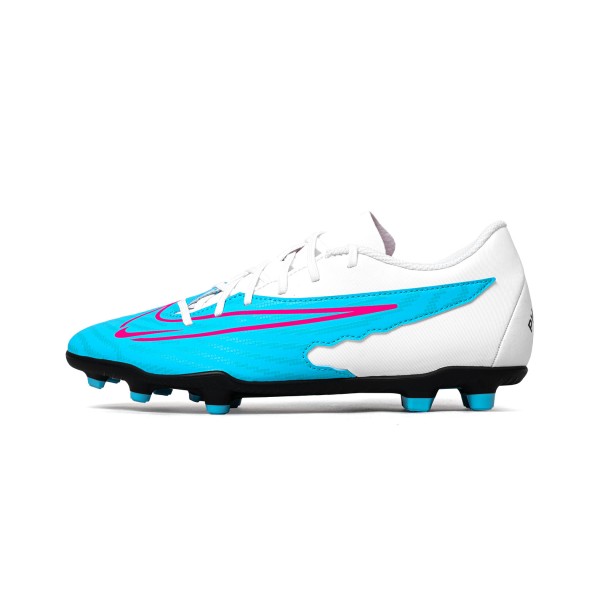 NIKE PHANTOM GX CLUB FG/MG - DD9483-446 BALTIC BLUE/PINK BLAST-WHITE BLEU BALTIQUE/BLANC/ROSE BLAST