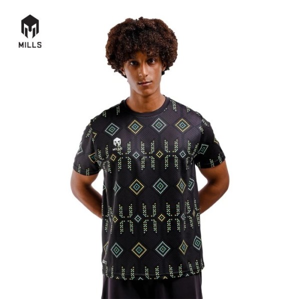 MILLS FOOTBALL JERSEY PIXO 1247 BLACK