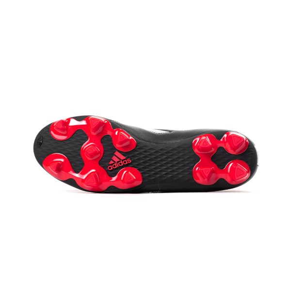 ADIDAS GOLETTO VIII FG - GX7793 CORE BLACK/FTWR WHITE/RED