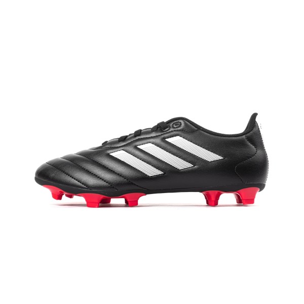 ADIDAS GOLETTO VIII FG - GX7793 CORE BLACK/FTWR WHITE/RED