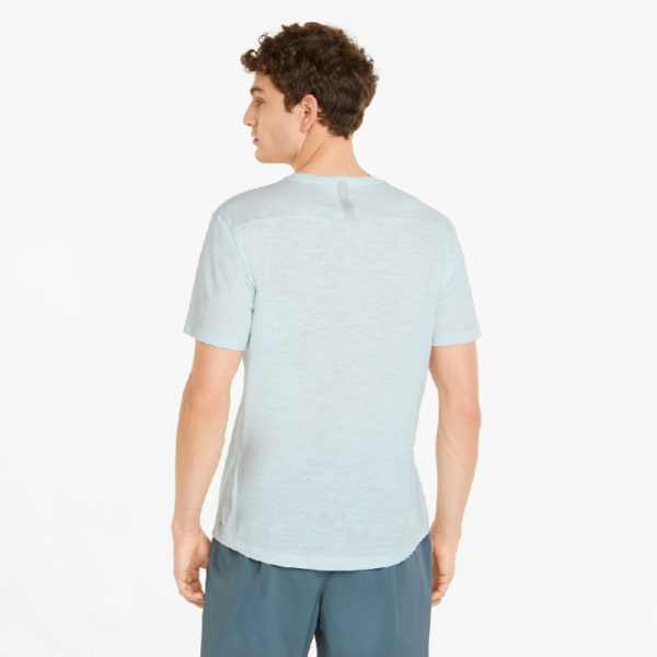 PUMA RUN LOGO SS TEE M - 52140120 NITRO BLUE