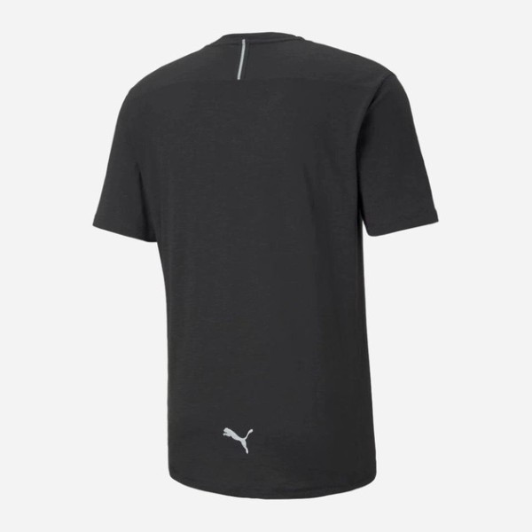 PUMA RUN LOGO SS TEE M - 52140101 PUMA BLACK