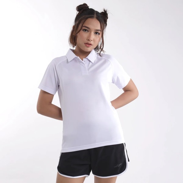 APPAREL JUARA BASIC WOMEN JR DYNAMIC POLO SHIRT 1945 WHITE