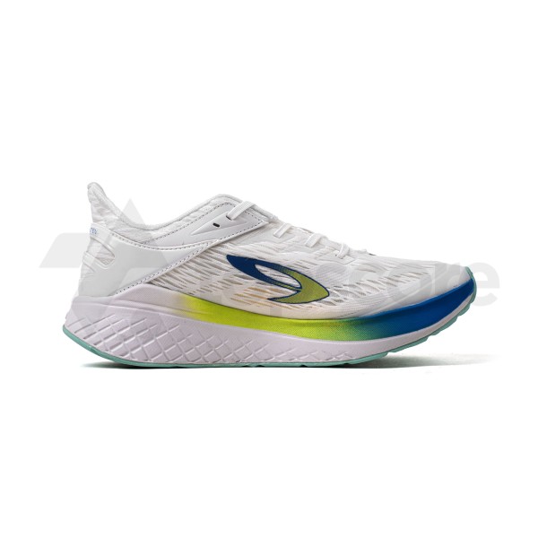 910 KANZAKI WHITE/BLUE/LIME-GREEN