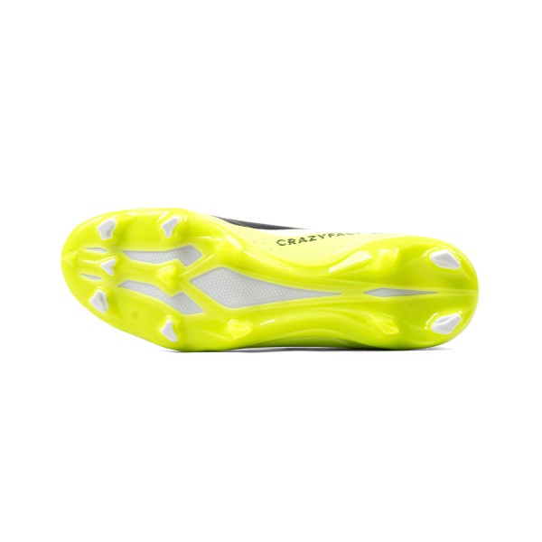 ADIDAS X CRAZYFAST.3 FG - HQ4534 CLOUD WHITE/CORE BLACK/LUCID LEMON