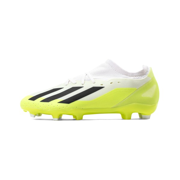 ADIDAS X CRAZYFAST.3 FG - HQ4534 CLOUD WHITE/CORE BLACK/LUCID LEMON