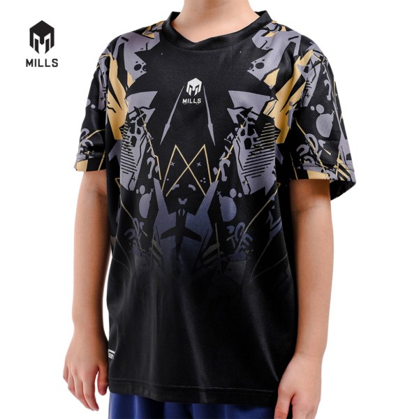 MILLS FOOTBAL JERSEY VULCAN KIDS 24095 BLACK