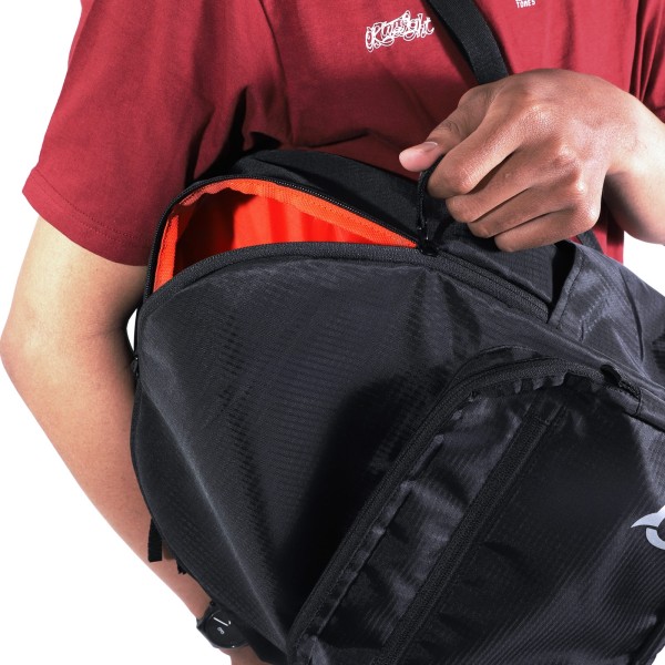 ORTUSEIGHT CHARGE BACKPACK BLACK/SILVER