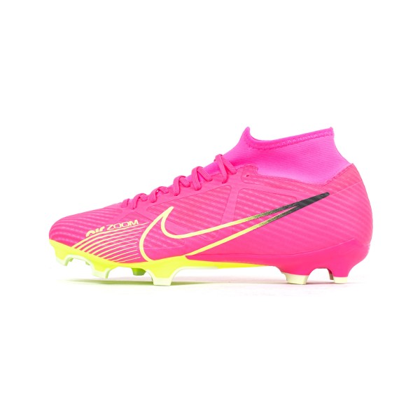 NIKE NIKE ZOOM MERCURIAL SUPERFLY 9 ACADEMY MG DJ5625-605 Pink Blast/Gridiron/Volt