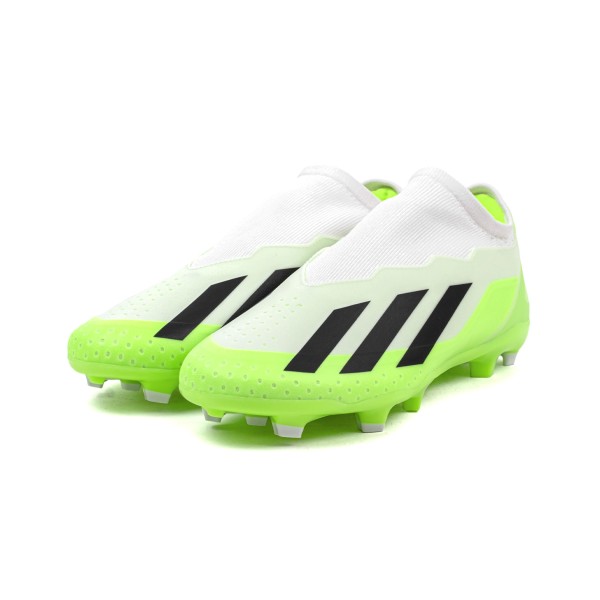 ADIDAS X CRAZYFAST.3 LL FG - HQ4515 CLOUD WHITE/CORE BLACK/LUCID LEMON