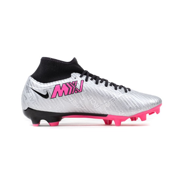 NIKE NIKE ZOOM MERCURIAL SUPERFLY 9 ACADEMY XXV MG FB8402-060 Metallic Silver/Black/Volt/Hyper Pink