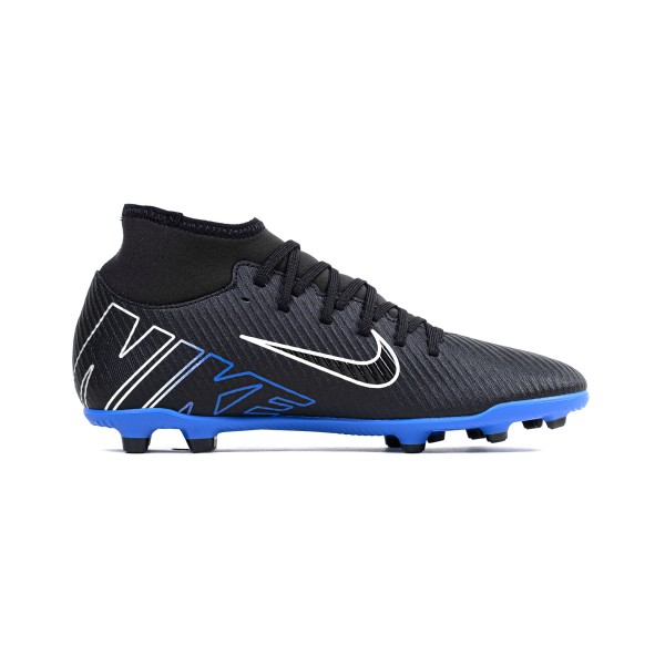 NIKE JR SUPERFLY 9 CLUB FG/MG DJ5959-040 Black/Hyper Royal/Chrome