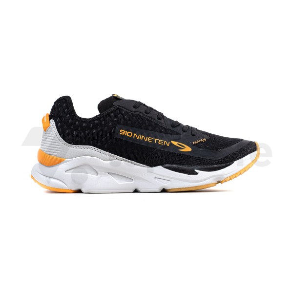 910 HYUGO HITAM/ABU/ORANGE