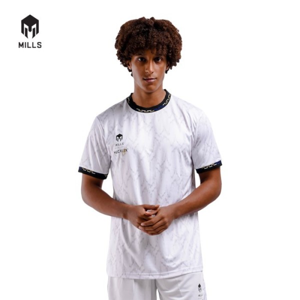 MILLS FOOTBALL JERSEY MK SEMBRANI - 1251MK WHITE