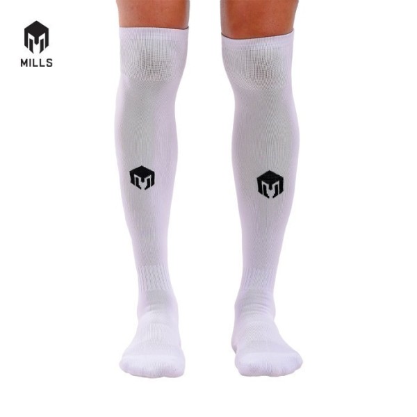 MILLS MILLS SOCCER SOCKS A1 1013 WHITE/BLACK