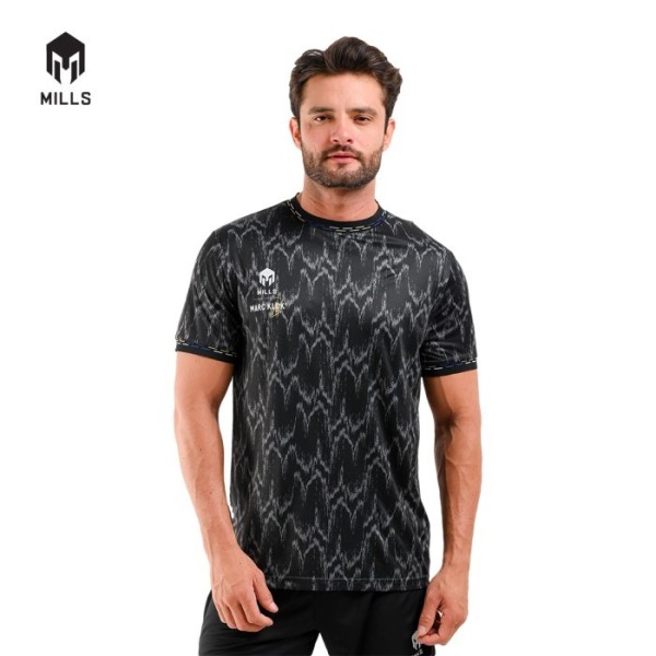 MILLS FOOTBALL JERSEY MK SEMBRANI - 1251MK BLACK
