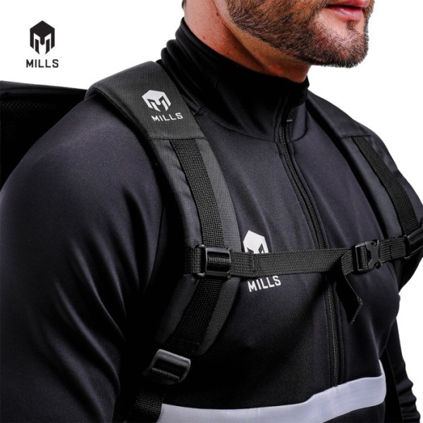 MILLS MILLS ROLL TOP 3.0 BACKPACK - A5 5015 BLACK