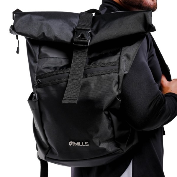 MILLS MILLS ROLL TOP 3.0 BACKPACK - A5 5015 BLACK