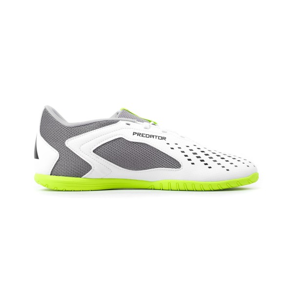 ADIDAS PREDATOR ACCURACY.4 IN SALA - GY9986 Cloud White / Core Black / Lucid Lemon