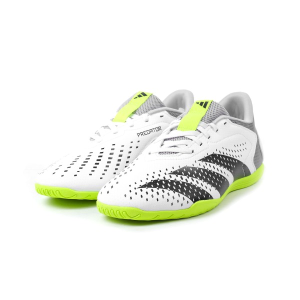 ADIDAS PREDATOR ACCURACY.4 IN SALA - GY9986 Cloud White / Core Black / Lucid Lemon