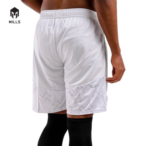 MILLS MK SEMBRANI FOOTBALL SHORT - 3174MK WHITE