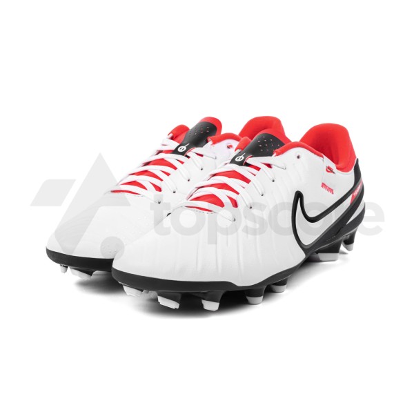 NIKE LEGEND 10 ACADEMY FG/MG DV4337-100 White/Bright Crimson/Black