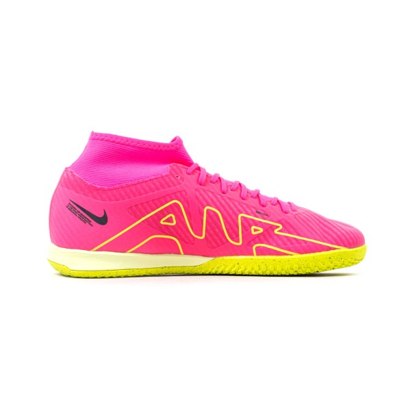 NIKE NIKE ZOOM MERCURIAL SUPERFLY 9 ACADEMY IC DJ5627-605 Pink Blast/Gridiron/Volt