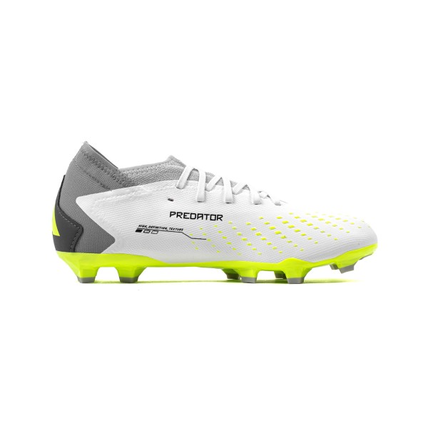 ADIDAS PREDATOR ACCURACY.3 FG - GZ0024 CLOUD WHITE/CORE BLACK/LUCID LEMON