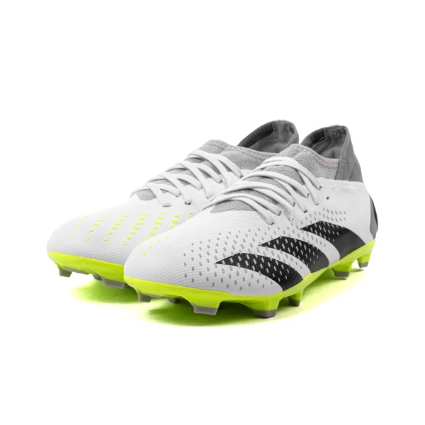 ADIDAS PREDATOR ACCURACY.3 FG - GZ0024 CLOUD WHITE/CORE BLACK/LUCID LEMON