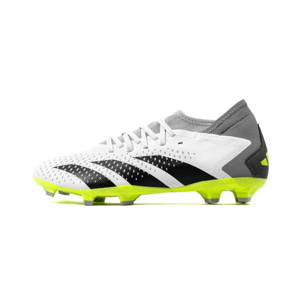 ADIDAS PREDATOR ACCURACY.3 FG - GZ0024 CLOUD WHITE/CORE BLACK/LUCID LEMON
