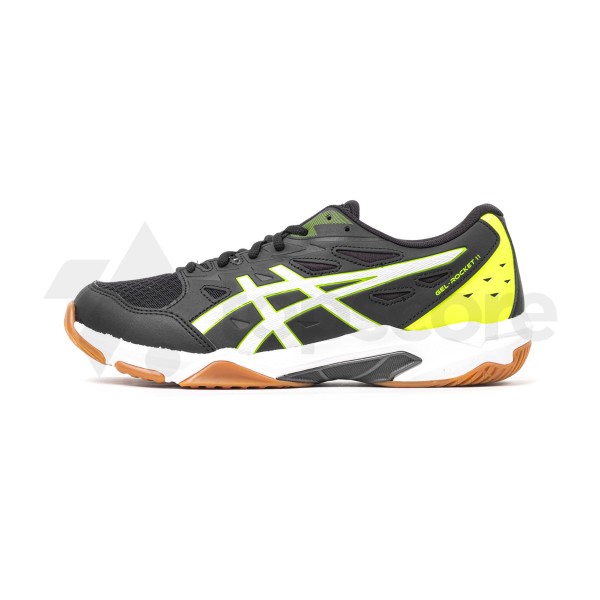 ASICS GEL-ROCKET 11 WIDE BLACK/WHITE