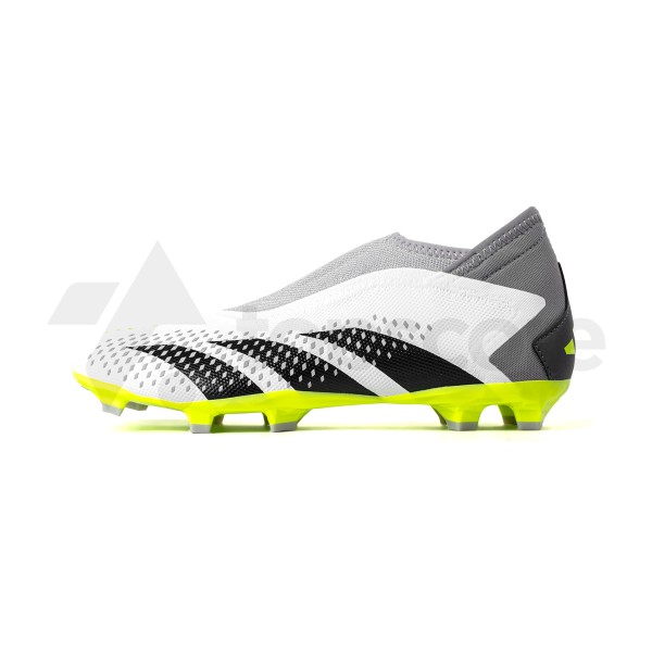 ADIDAS PREDATOR ACCURACY.3 LL FG - GZ0021 CLOUD WHITE/CORE BLACK/LUCID LEMON